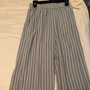 striped american eagle flowy pants